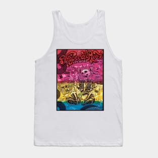 Calavera Tropical Punk Records Tank Top